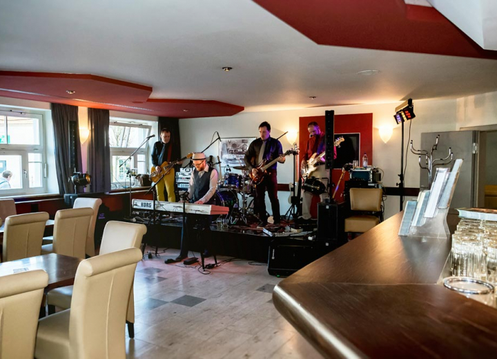 Band im Restaurant