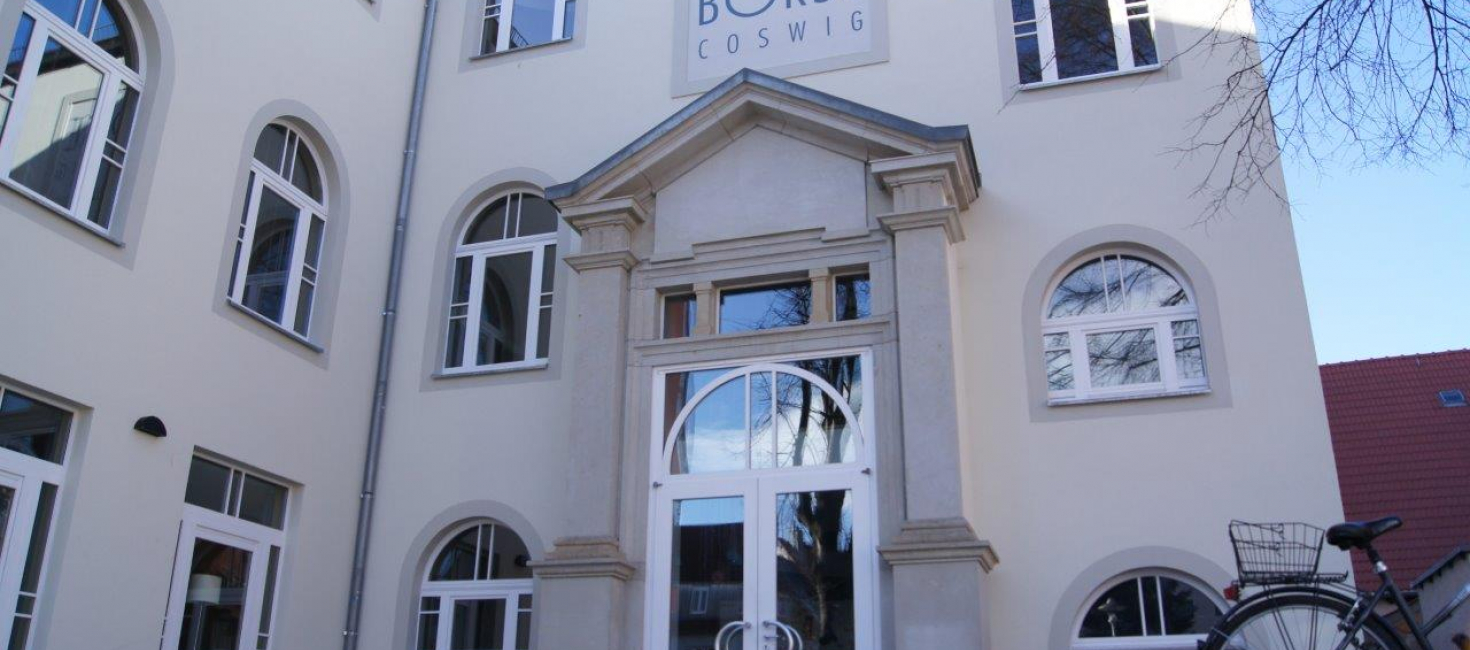 Eingang Börse Coswig