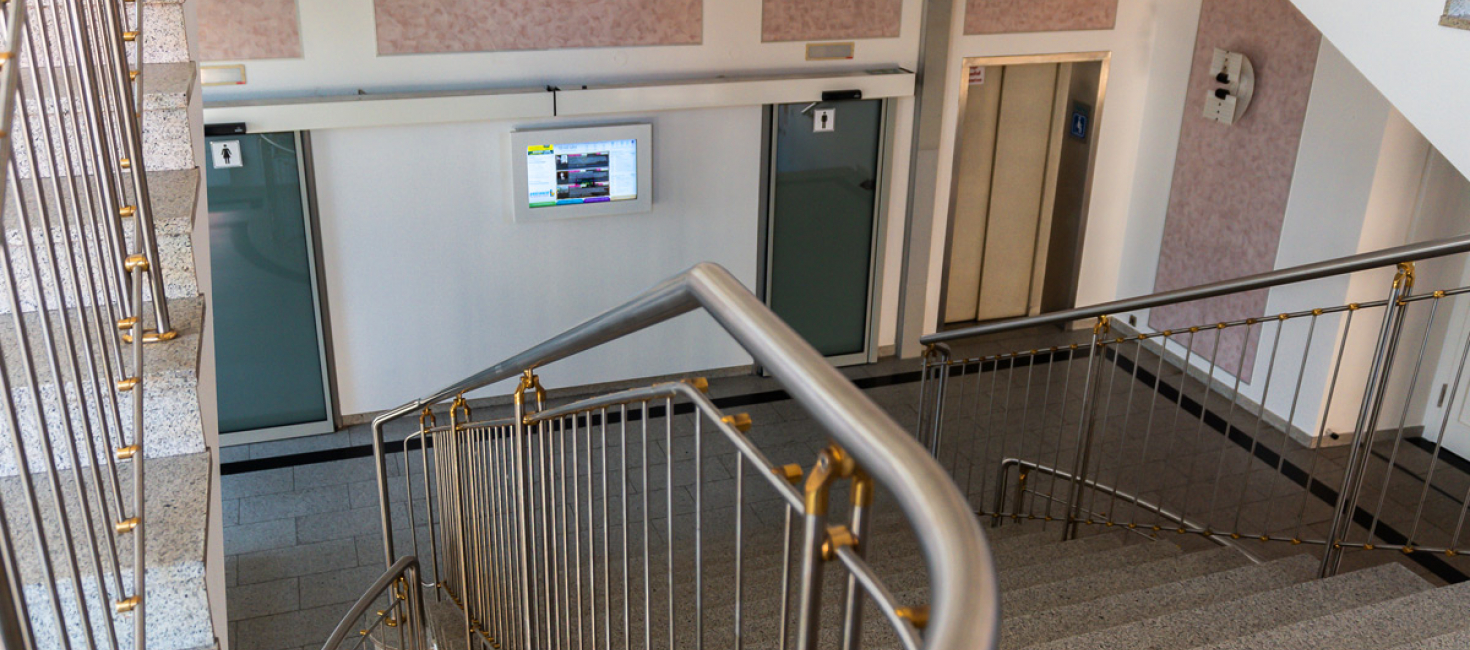 Treppenhaus Börse Coswig