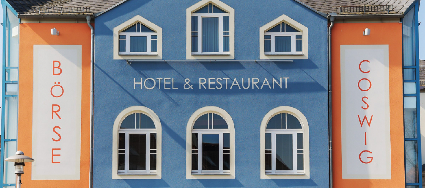 Fassade Börse Coswig